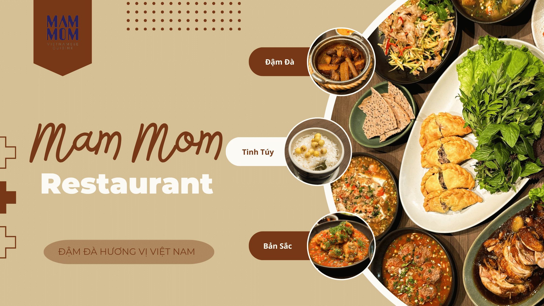 Set Menu chuẩn VIệt Nam tại Nhà Hàng Măm Mom I Hà Nội